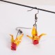 Boucles d'Oreilles Jaunes